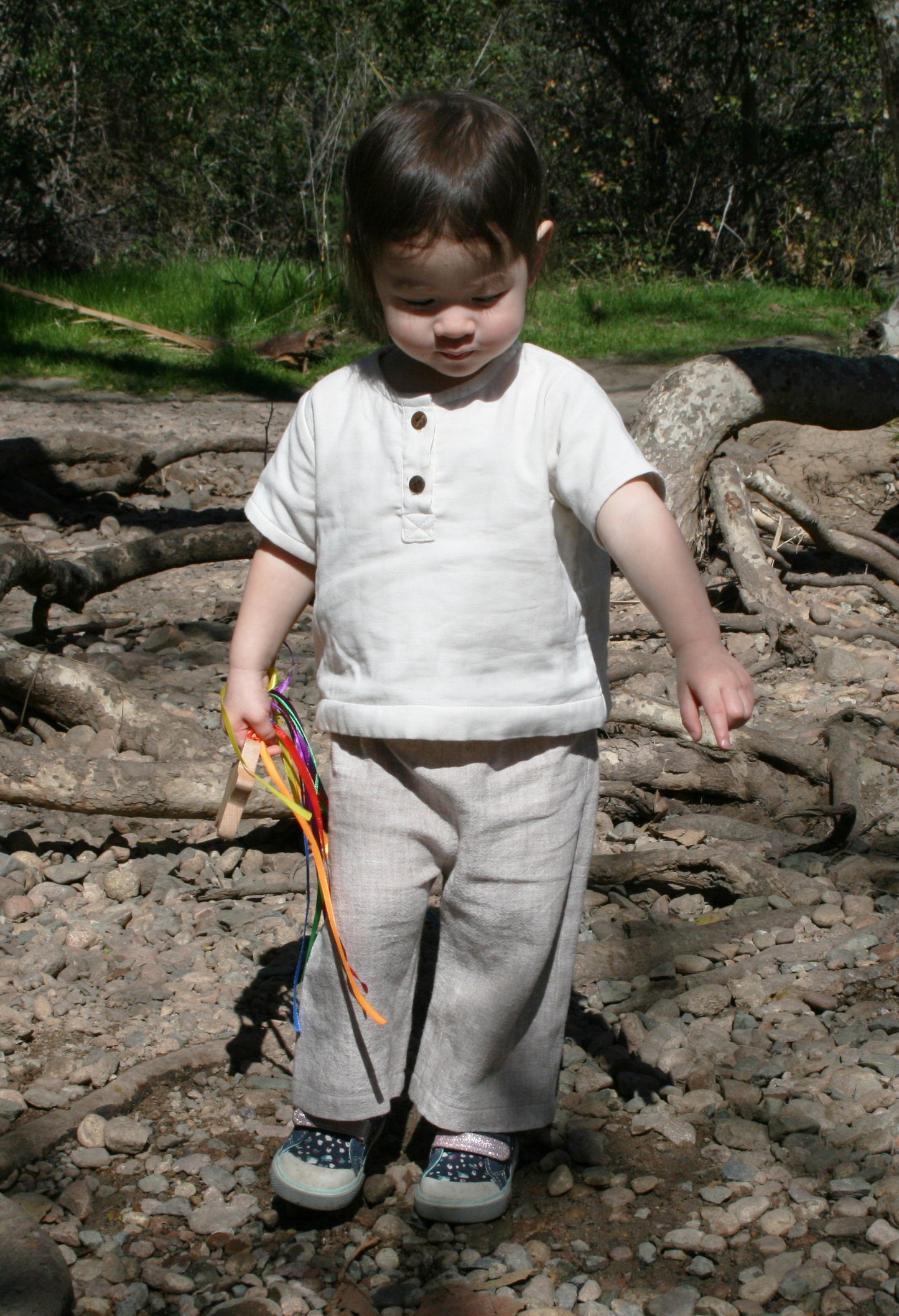 Cora Beachcomber Cropped Pant in Sand