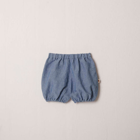 Riley Bubble Short in Chambray